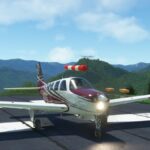 A Virtual, Wind-Battled Landing on a Mountaintop Runway