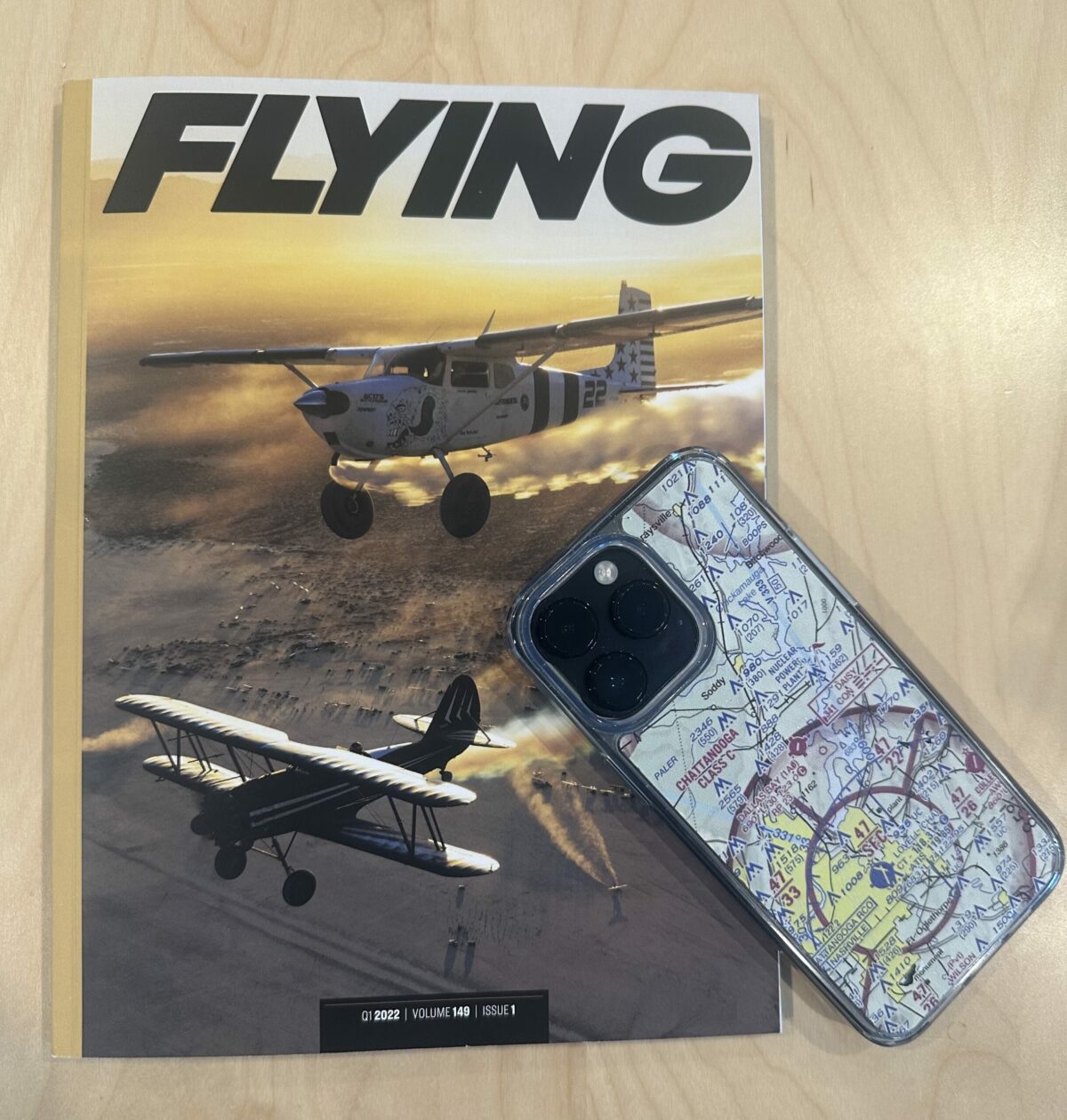 Aeroswag Turns Sectionals into Aviation Mementos